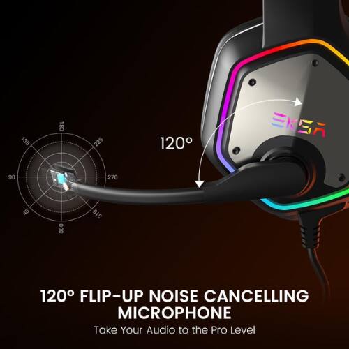 135 180 225 120 EKGA 90 270 45 360 315 120

FLIP-UP NOISE CANCELLING MICROPHONE

Take Your Audio to the Pro Level