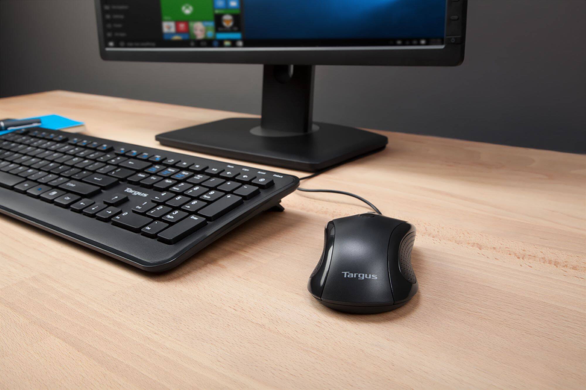 Alt View 16. Targus - 3-Button USB Full-Size Optical Mouse - Black.