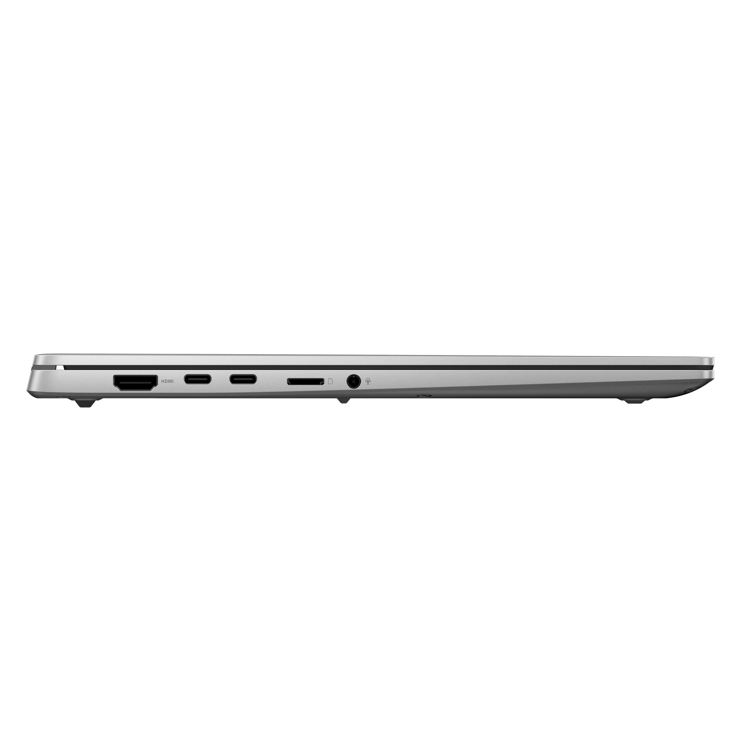 Alt View 15. ASUS - Vivobook S 15 15.6" 3K OLED Laptop - Copilot+ PC - Snapdragon X Elite - 32GB Memory - 1TB SSD - Cool Silver.