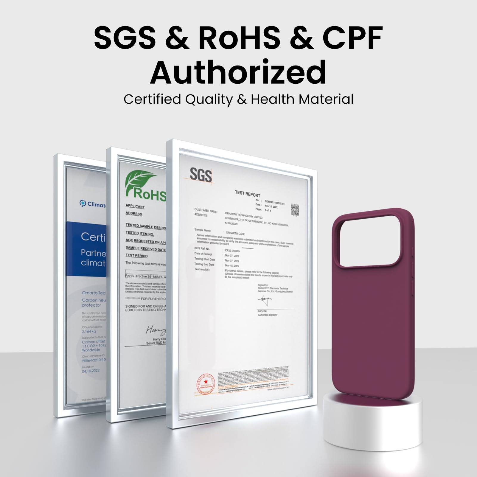SGS & RoHS & CPF Authorized  
Certified Quality & Health Material  

Climat  
Certified Partner  

RoHS  
Certified Partner  

SGS  
TEST REPORT  

APPLICANT  
ADDRESS  

TESTED SAMPLE DESCRIPTION  

TESTED ITEM NO.  

AGE REQUESTED ON AP  
SAMPLE RECEIVED DATE  

TEST PERIOD  

The following test report is issued for the sample described above.  

SGS  
TEST REPORT  

CUSTOMER NAME  
ADDRESS  

TESTED ITEM NO.  

AGE REQUESTED ON AP  
SAMPLE RECEIVED DATE  

TEST PERIOD  

The following test report is issued for the sample described above.  

SGS  
TEST REPORT  

CUSTOMER NAME  
ADDRESS  

TESTED ITEM NO.  

AGE REQUESTED ON AP  
SAMPLE RECEIVED DATE  

TEST PERIOD  

The following test report is issued for the sample described above.  

SGS  
TEST REPORT  

CUSTOMER NAME  
ADDRESS  

TESTED ITEM NO.  

AGE REQUESTED ON AP  
SAMPLE RECEIVED DATE  

TEST PERIOD  

The following test report is issued for the sample described above.  

SGS  
TEST REPORT  

CUSTOMER NAME  
ADDRESS  

TESTED ITEM NO.  

AGE REQUESTED ON AP  
SAMPLE RECEIVED DATE  

TEST PERIOD  

The following test