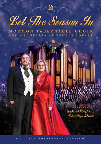 Front. Mormon Tabernacle Choir - Let the Season in   - DVD.