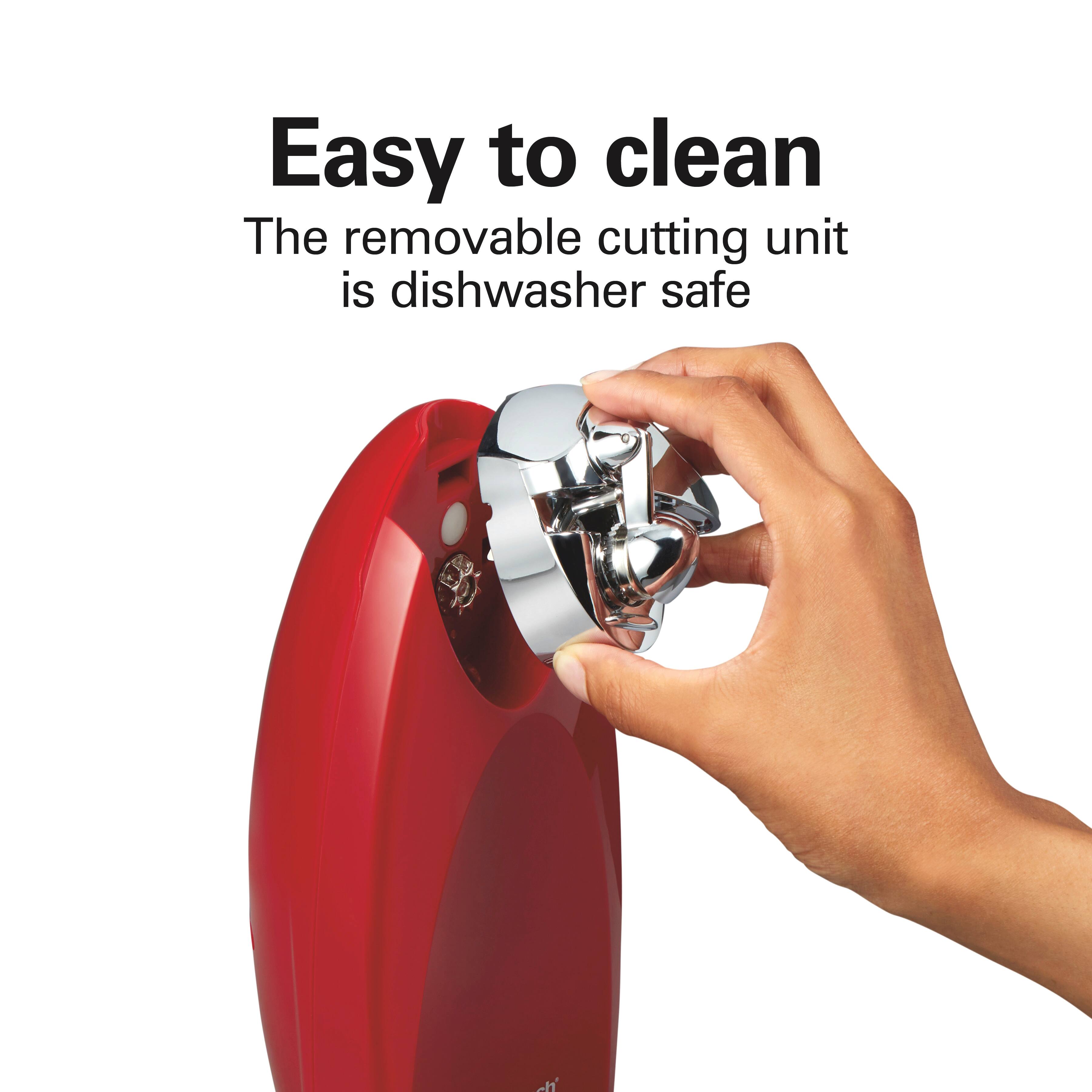 Easy to clean  
The removable cutting unit is dishwasher safe