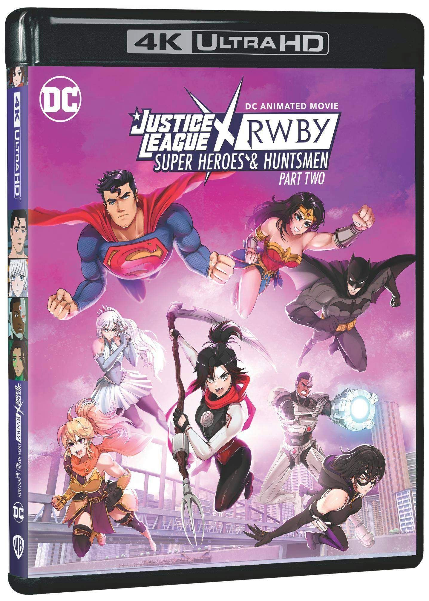 Angle. Justice League X RWBY: Super Heroes & Huntsmen Part Two   - 4K Blu-Ray.