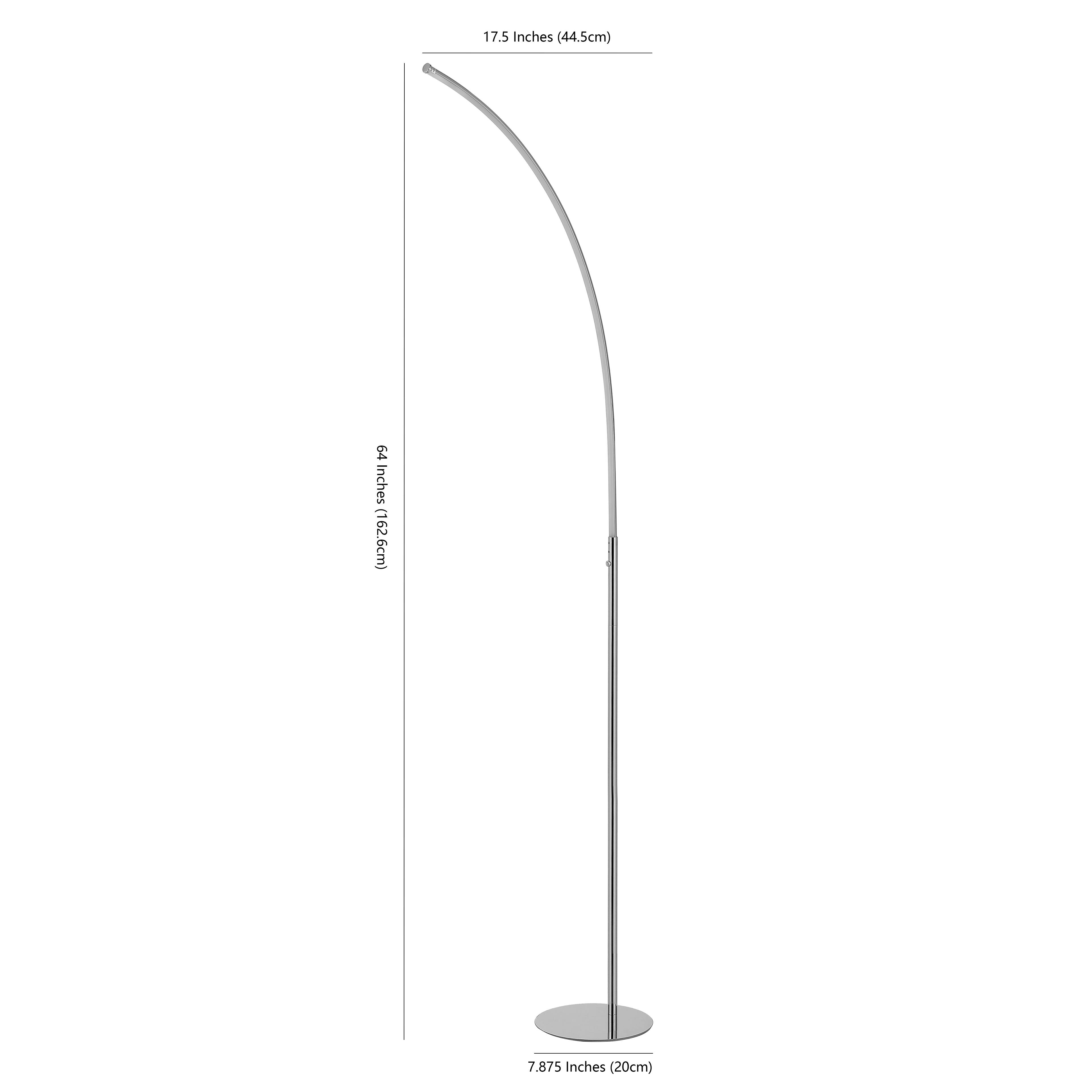 17.5 Inches (44.5cm)  
64 Inches (162.6cm)  
7.875 Inches (20cm)