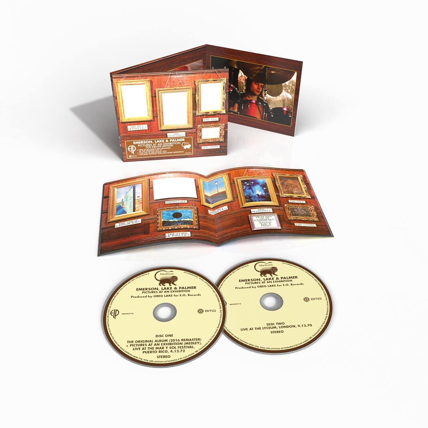 Emerson, Lake & Palmer - Pictures At An Exhibition: Live   - COMPACT DISCS [CD]