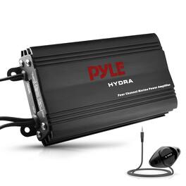 Pyle - Hydra Marine Amplifier - Upgraded Elite - Black