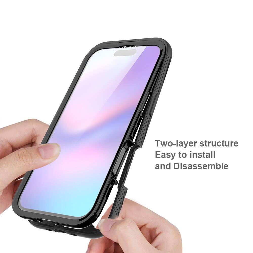 Two-layer structure  
Easy to install and Disassemble