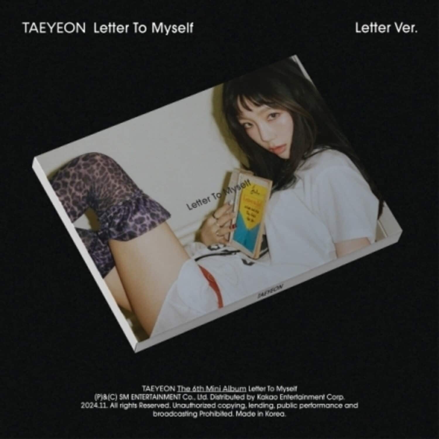 Taeyeon - Letter To Myself - Letter Version - incl. Photobook, Lyric Paper, Postcard + Photocard  - COMPACT DISCS