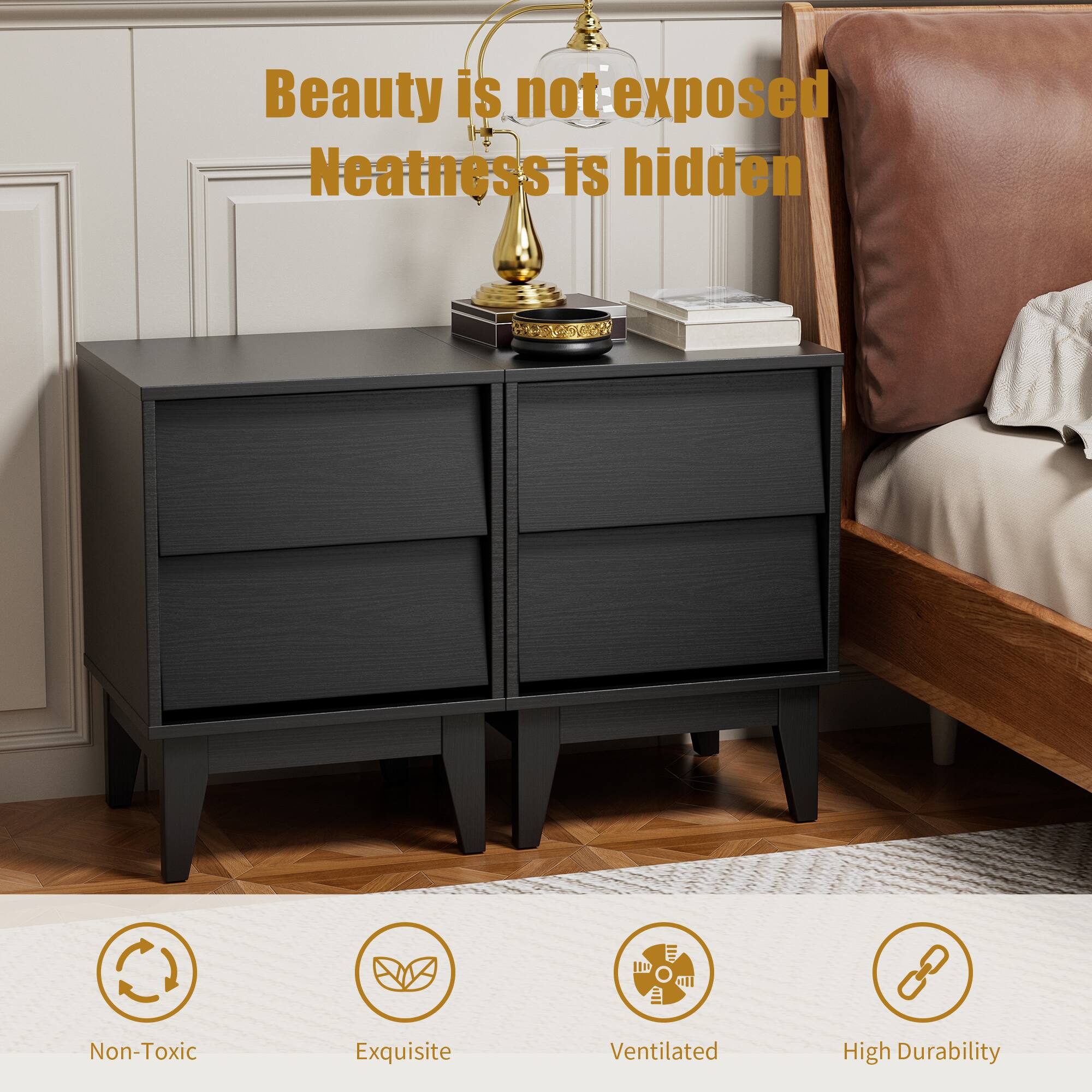 Beauty is not exposed Neatness is hidden

Non-Toxic
Exquisite
Ventilated
High Durability