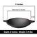 11 Inches
Diameter: 8.5 Inches
Depth: 2 Inches
Weight: 3.15 lbs