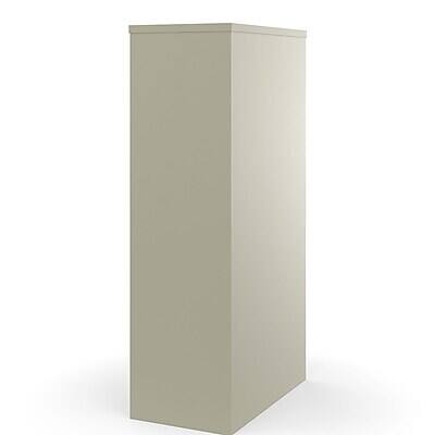 Alt View 3. Staples - Commercial 4-Drawer Vertical File Cabinet, Letter Size, Lockable, 51.97"H x 15"W x 22"D, Putty (22336D) - Putty.