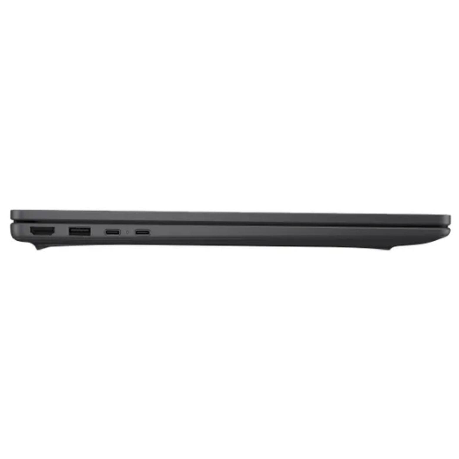 Alt View 5. HP - OmniBook 3 17-df0153cl 17.3" FHD Touch Intel Ultra 5 322 2.5 GHz 16GB 512GB SSD Intel Graphics Windows 11 Home Laptop - Dark Gray.