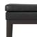 Alt View 5. Simpli Home - Carlson Ottoman Bench in Distressed Black - Distressed Black.