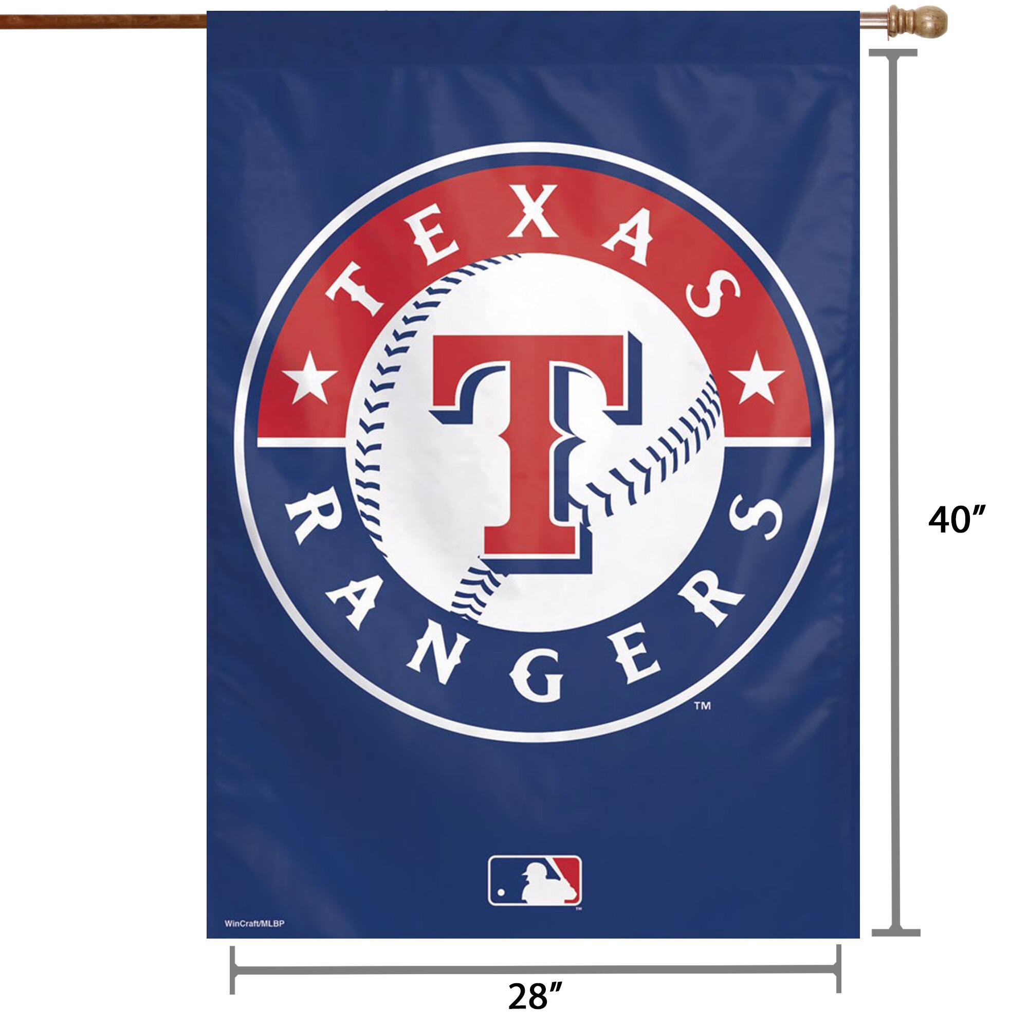 TEXAS RANGERS  
40" x 28"
