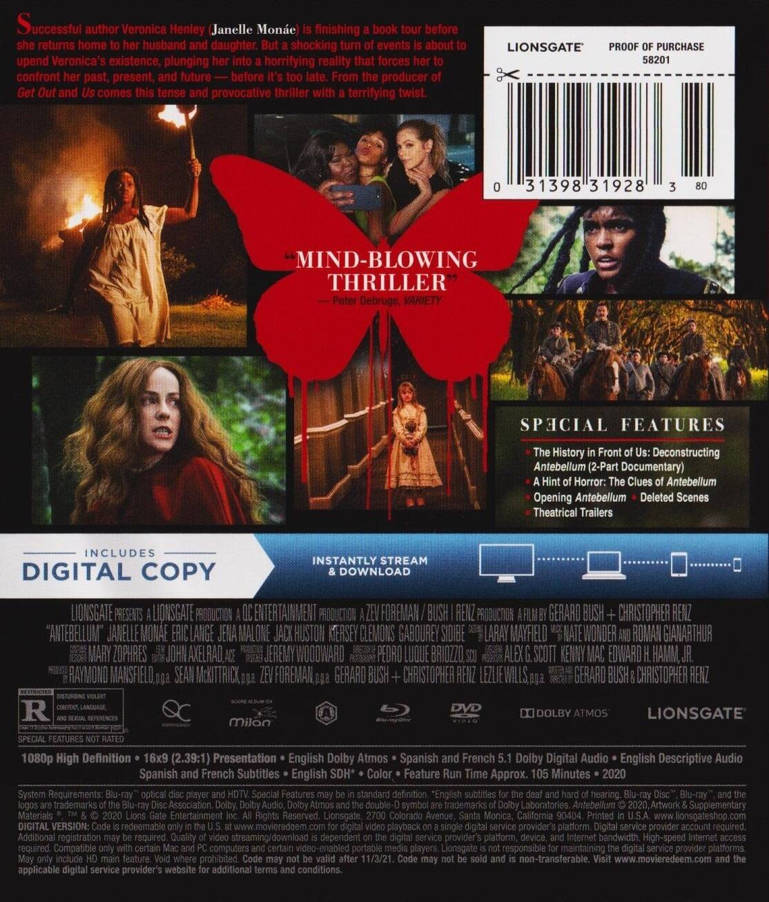 Alt View 1. Antebellum   - BLU-RAY.