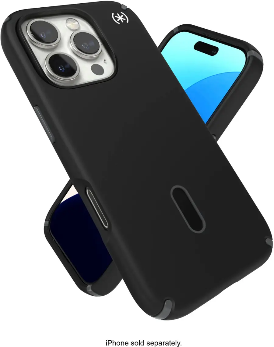 The text on the image reads "iPhone sold separately."