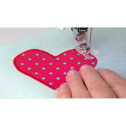 Front. Singer - Singer 25005969606 Open Toe Foot Presser Foot - Clear.