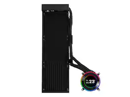 Lian Li - Hydroshift II-C 360 LCD CPU Cooler - 3 Modes, Slide-Tube Clamp, 2.1 IPS, LGA/AM4 (HS2LCD36B) - Black