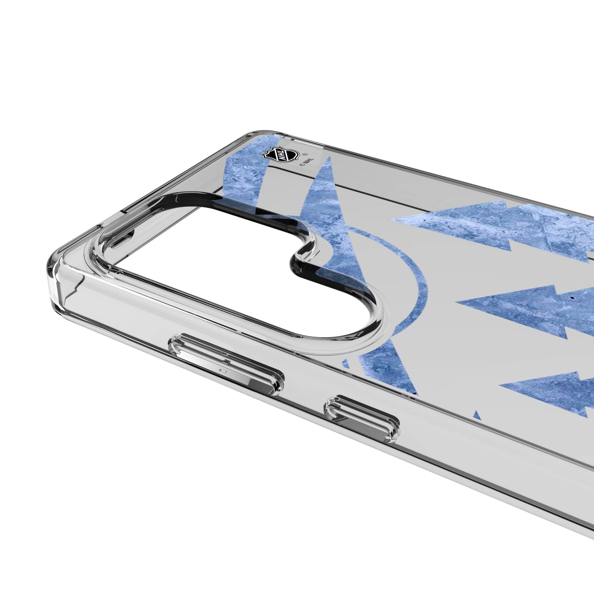 Alt View 2. Keyscaper - Minnesota Wild Galaxy Clear Ice Case - S25 Ultra - Multicolor.