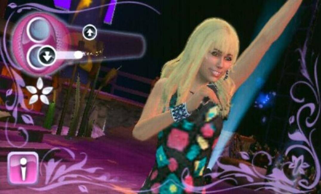Angle. Disney Interactive Studios - Hannah Montana: Rock Out the Show - PlayStation Portable.