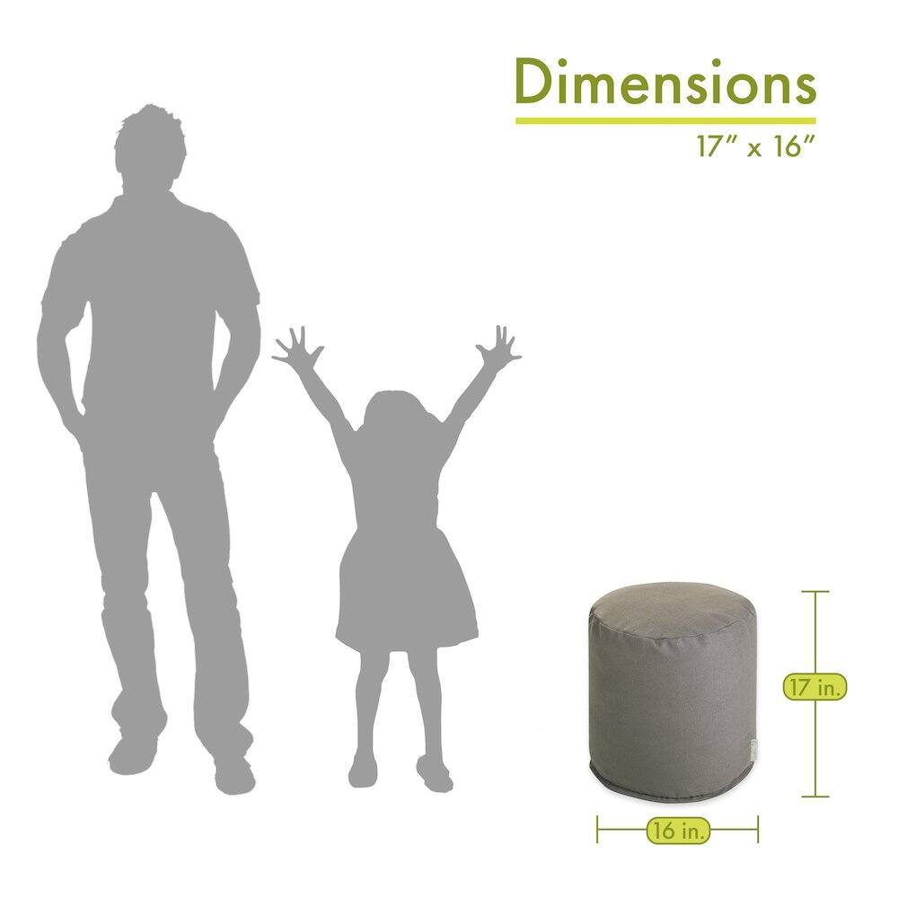 Dimensions: 17" x 16"