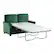 Alt View 3. Lifestyle Solutions - Anton Pull-Out Loveseat with Power and USB Ports - Green.