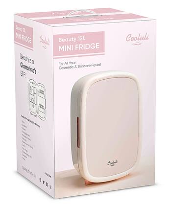 Cooluli Beauty 12 liter Skincare Fridge Pearl White - Best Buy Cooluli Beauty 12 liter Skincare Fridge Pearl White - Best Buy