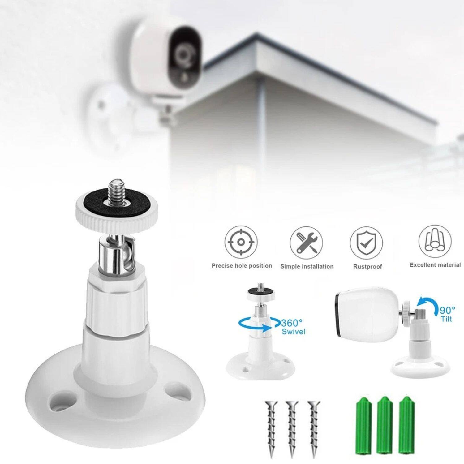 Precise hole position, Simple installation, Rustproof, Excellent material, 360° Swivel, 90° Tilt