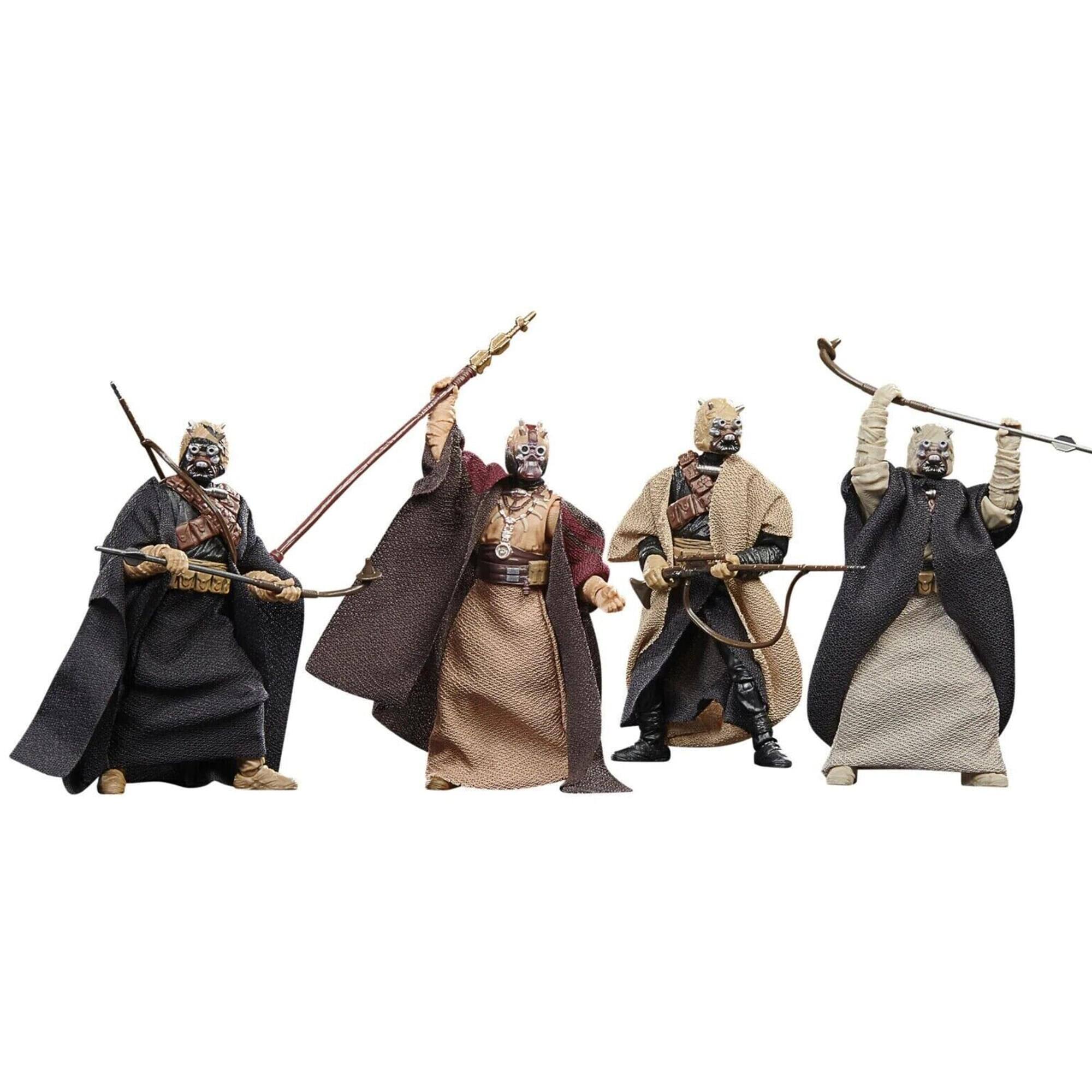 Alt View 2. Hasbro - Star Wars Tusken Raiders  3.75 Inch Action Figure 4-Pack.