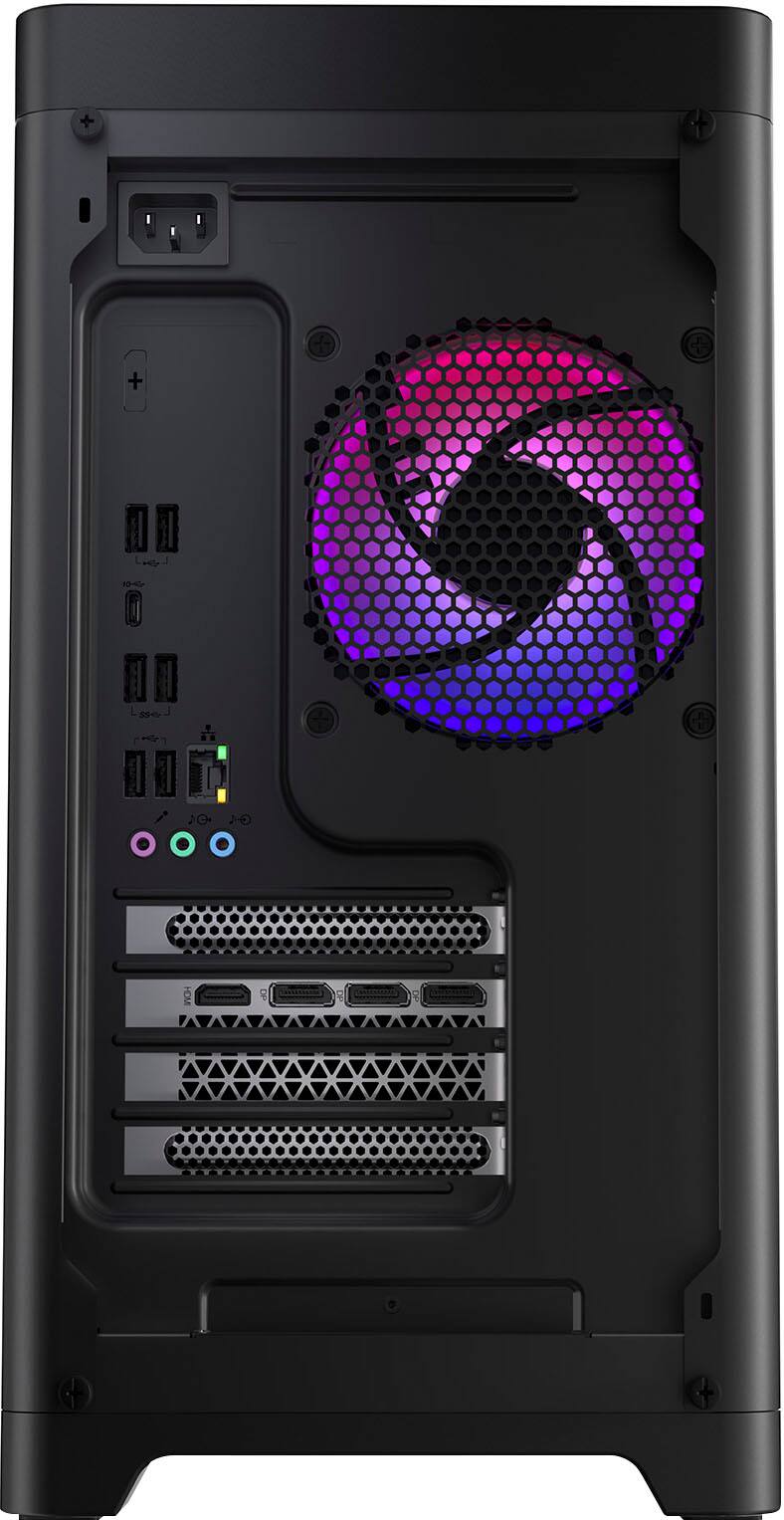 Alt View 12. Lenovo - Legion Tower 5i Gaming Desktop - Intel Core Ultra 7 Processor 265F - 32GB RAM - NVIDIA RTX 5060Ti 8GB - 1TB SSD - Eclipse Black.