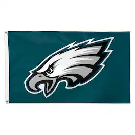 WinCraft - Philadelphia Eagles 3' x 5' Single-Sided Deluxe Flag - Multicolor