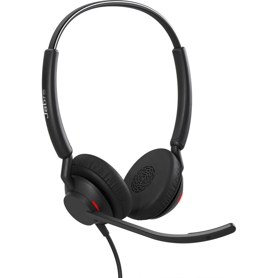 Alt View 1. Jabra - Jabra ENGAGE 40 Headset - Stereo - USB Type A - Wired - 50 Hz to 20 kHz - Over-the-head - Binaural - Supra-aural - 5.25 - Red.