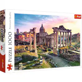 Trefl - Red 1000 Piece Puzzle - Roman forum