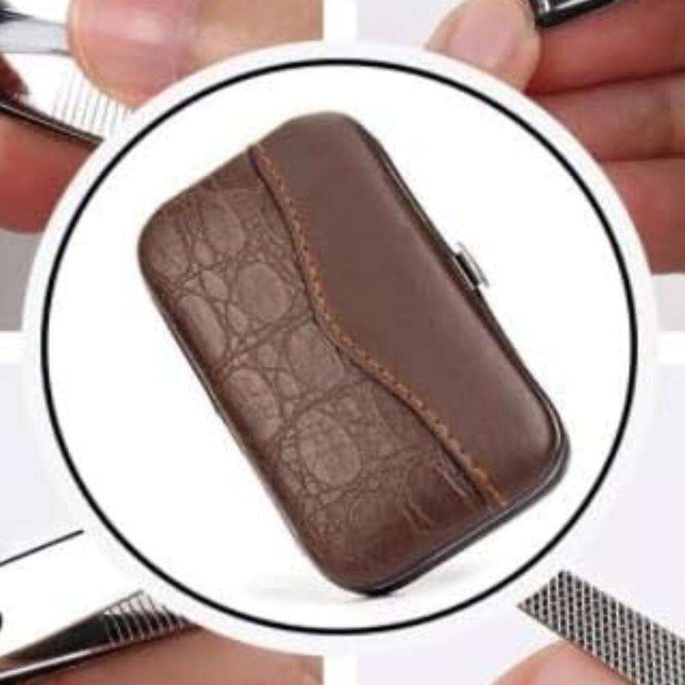 Alt View 1. Beauty Hub Ecommerce - 10-Pack Manicure Pedicure Set Nail Clippers - Silver.