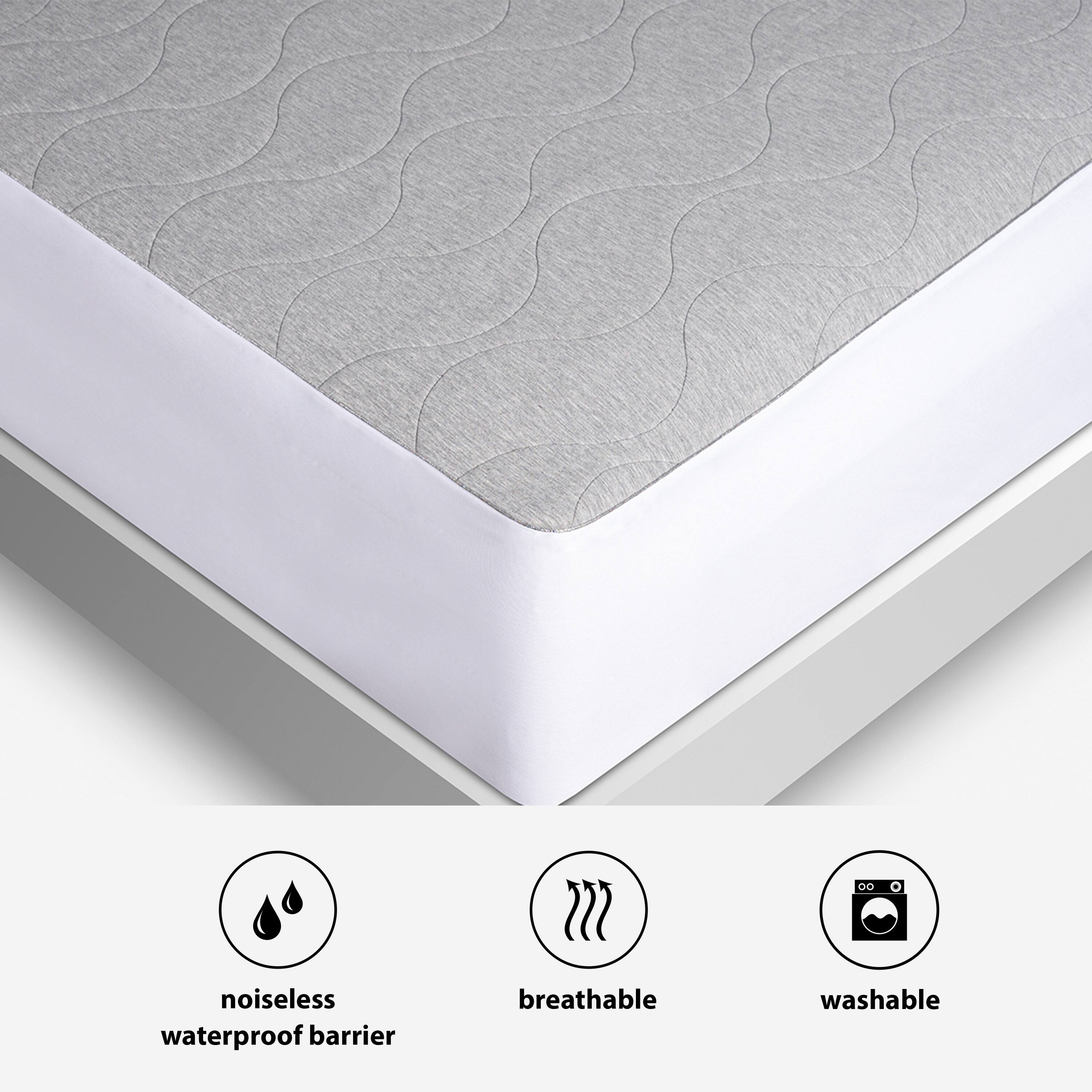 Alt View 11. Bedgear - Air-X® Mattress Protector- Full - Grey.