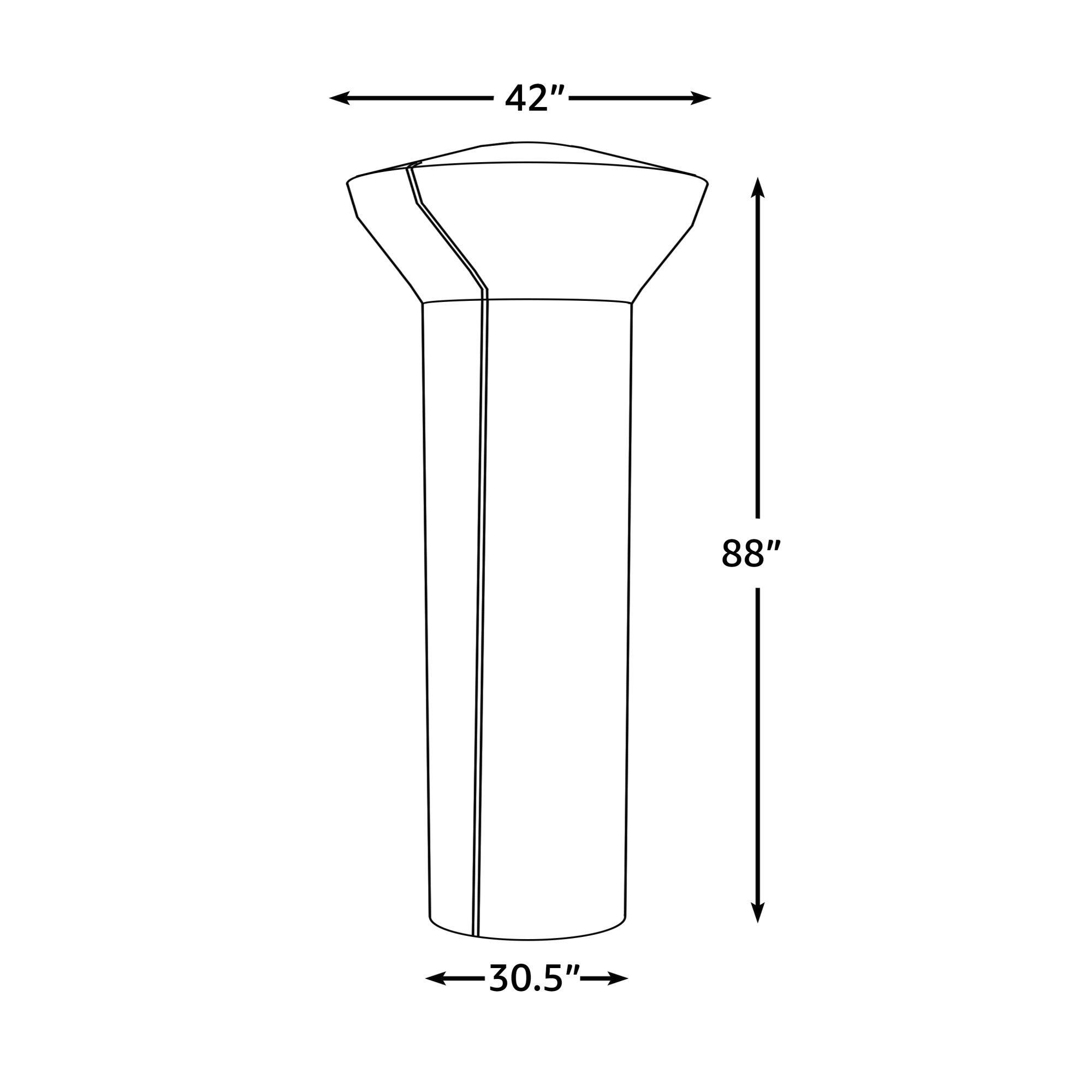 The text on the image reads "42" 88" 30.5". This can be grouped and corrected as follows:

"42" 88" 30.5" can be grouped as "42" 88" 30.5" and corrected to "42" 88" 30.5".