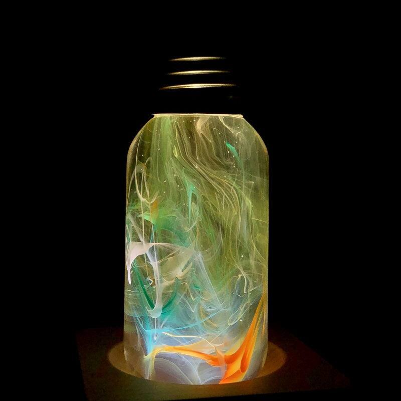 E.P. Light - Handmade Time Resign Light Bulb - Multicolor