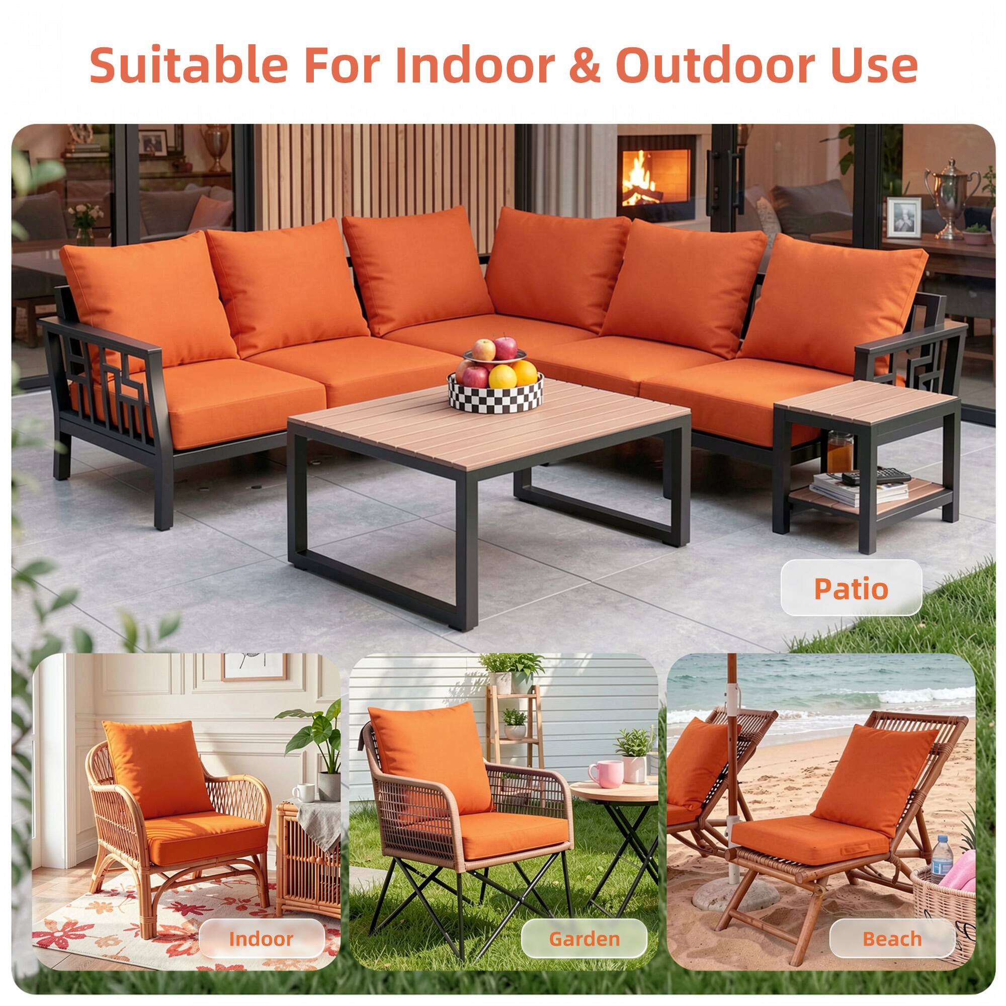 Suitable For Indoor & Outdoor Use

- Patio
- Indoor
- Garden
- Beach