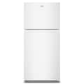 Whirlpool - 30 in. Wide 19 cu. ft. Wide Top Freezer Refrigerator with Total Coverage Cooling - White