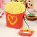 Left. Stock Preferred - Cute Fruit & Animal Cartoon Silicone AirPods Charging Case-Fries - Fries/red/yellow.