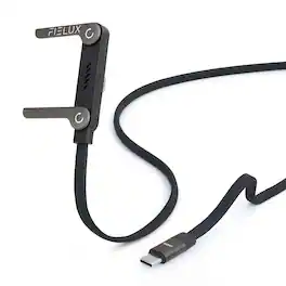 FIELUX - 240W USB C to USB C Build-in Invisible Stand Cable