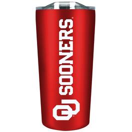 The Fanatic Group - Oklahoma Sooners 18oz. Stainless Soft Touch Tumbler - Multicolor