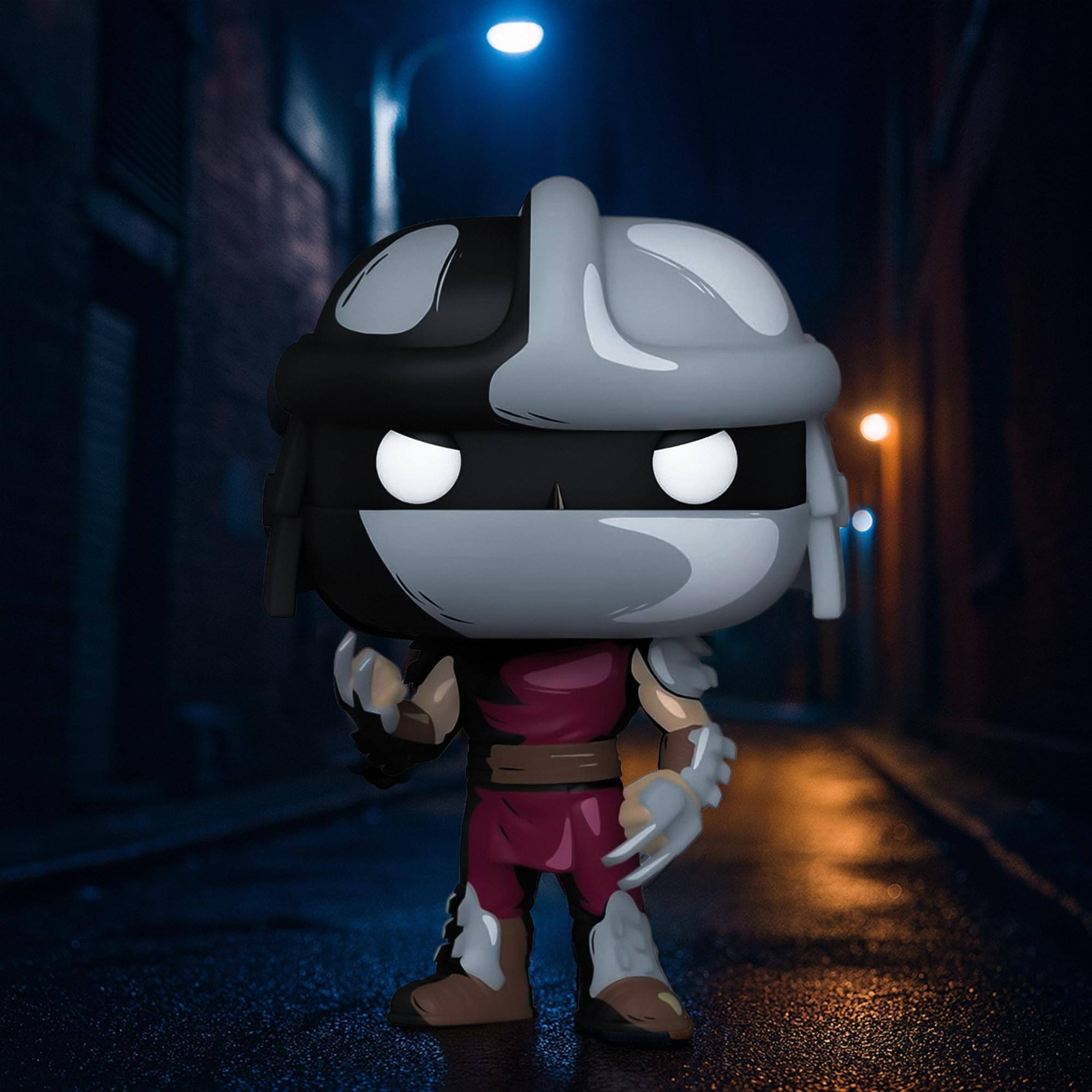 Alt View 2. Funko - TMNT Funko POP Vinyl Figure | Shredder PX Exclusive - Red.