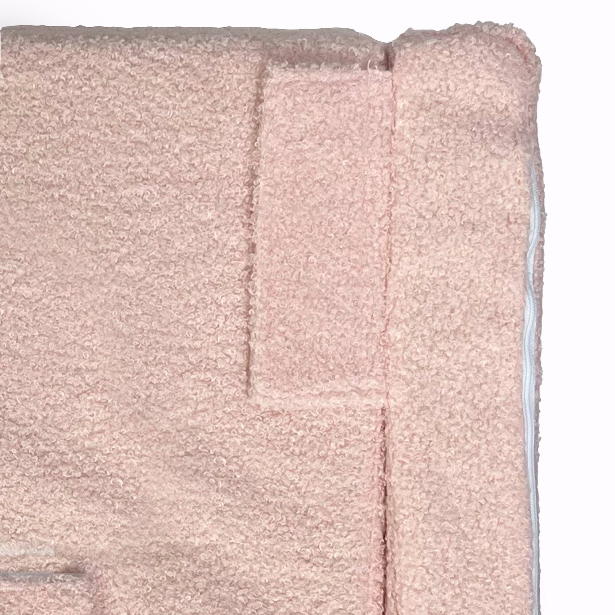 Alt View 5. Qaba - Kids Sofa, 2 in 1 Kids Fold Out Chair Convertible Sofa to Lounger with Washable Cover for Boys and Girls, Playroom Use - Pink.