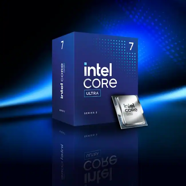 Intel - Core Ultra 7 Desktop Processor 265F - 20 Core (8 + 12 E) & 20 Threads - Up to 5.3 GHz - 30 MB Cache - Socket