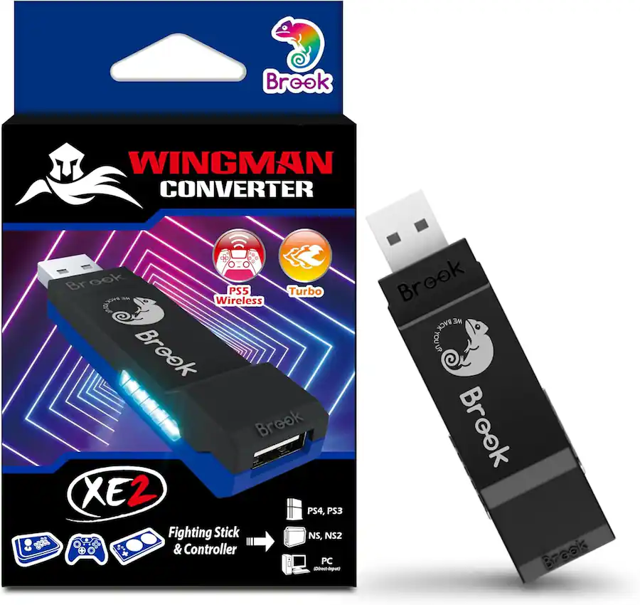 Computer Switch Function Brook Wingman XE2 Wireless Controller Adapter for PlayStation, Nintendo ...
