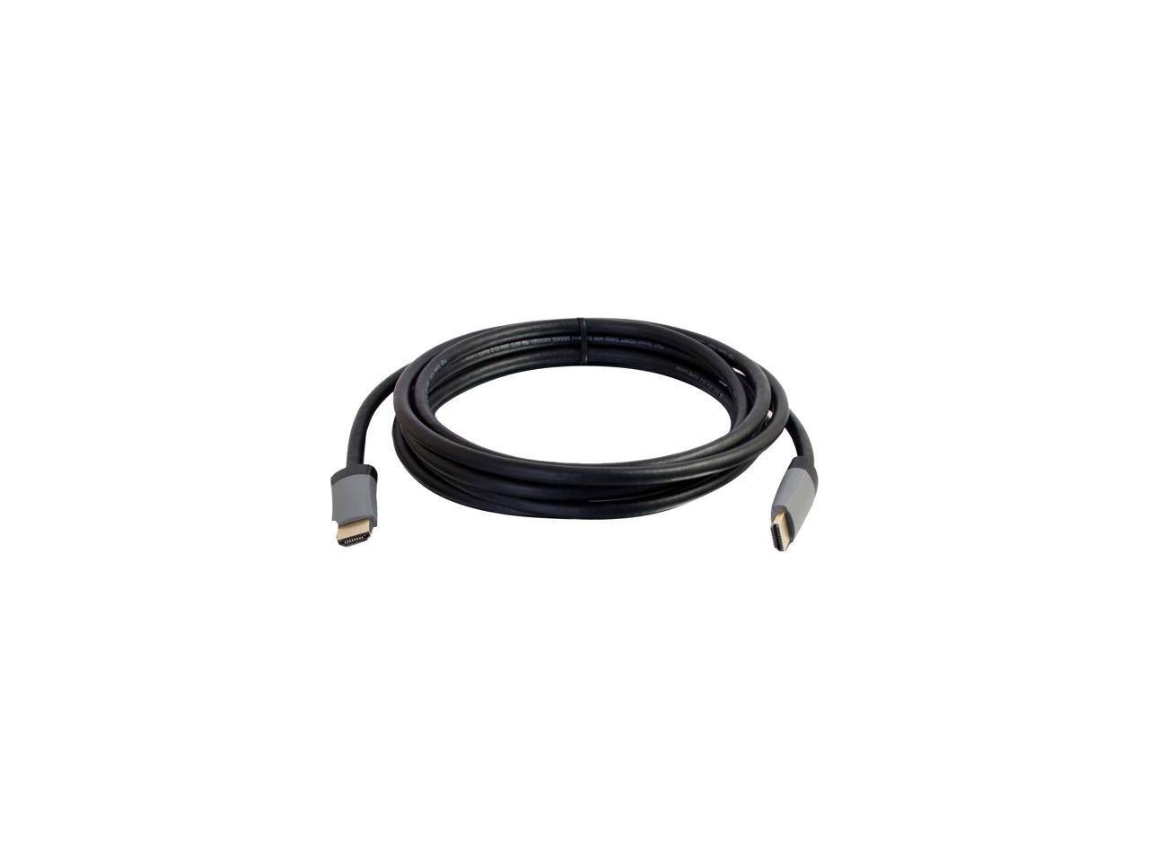 Alt View 2. Cables to Go - C2G 42524 Select 4K UHD High Speed HDMI Cable (60Hz) with Ethernet M/M, In-Wall CL2-Rated, Black (16.4 Feet, 5 Meters).