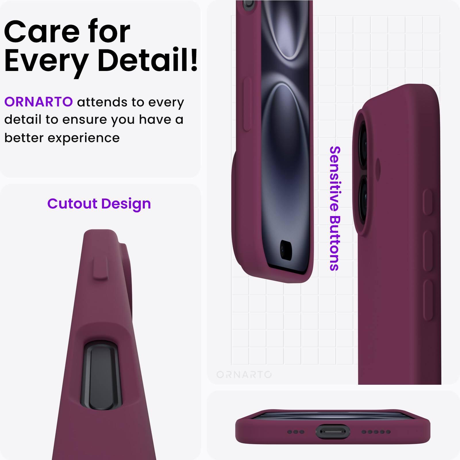 Care for Every Detail!

ORNARTO attends to every detail to ensure you have a better experience

Cutout Design

Sensitive Buttons