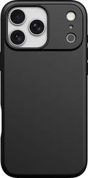 Insignia™ - Silicone Case with MagSafe for Apple iPhone 17 Pro Max - Black - Front_Zoom