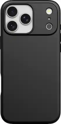 Insignia™ - Silicone Case with MagSafe for Apple iPhone 17 Pro Max - Black